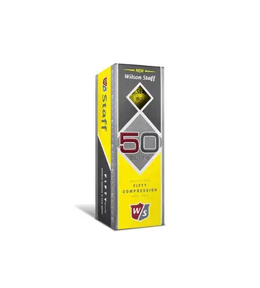 NEW Wilson Staff Fifty Elite Yellow Golf Ball, 2 image
