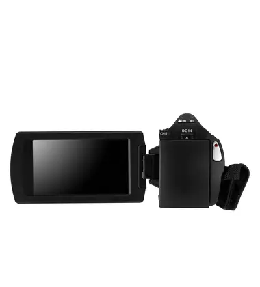 H300 Long Zoom Compact Full HD Camcorder (Black), 5 image