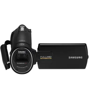 H300 Long Zoom Compact Full HD Camcorder (Black), 2 image