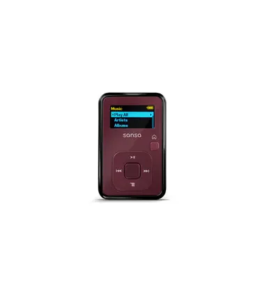 Sansa Clip+ MP3 Player (Red) - 4GB